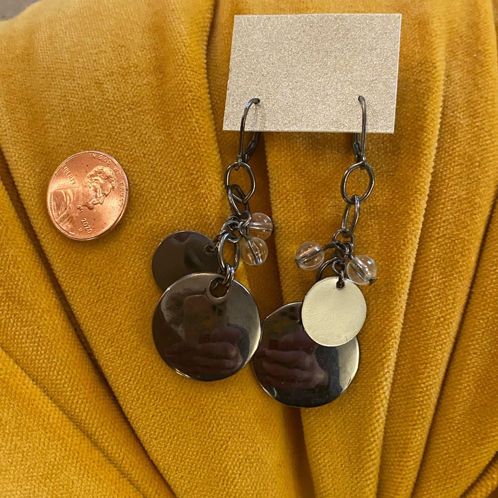 🔅 Pewter dangly earrings 🔅